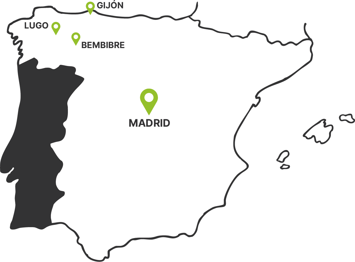 Cobertura nacional de Demandamos Por Ti en toda España